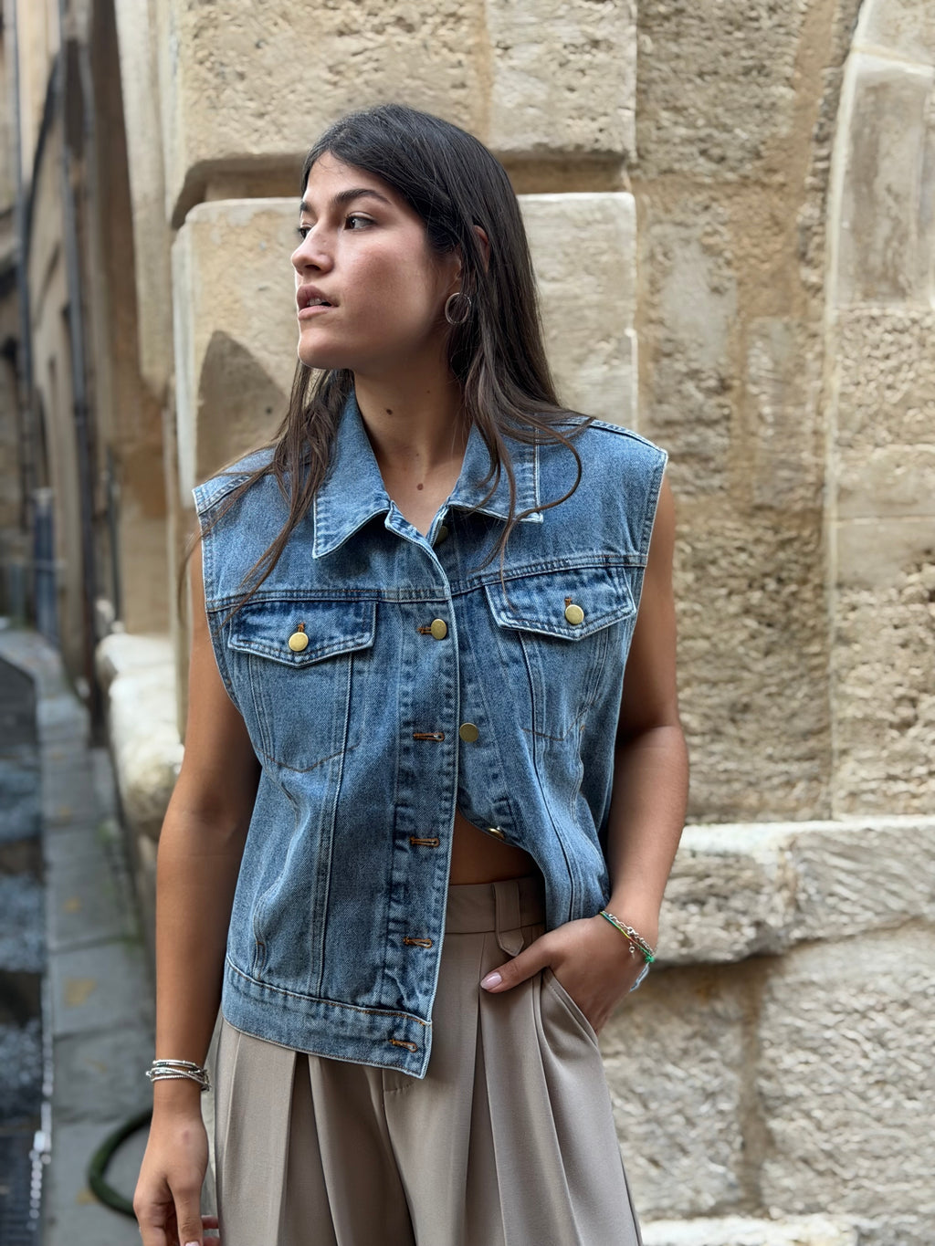 Veste sans manches - Emma