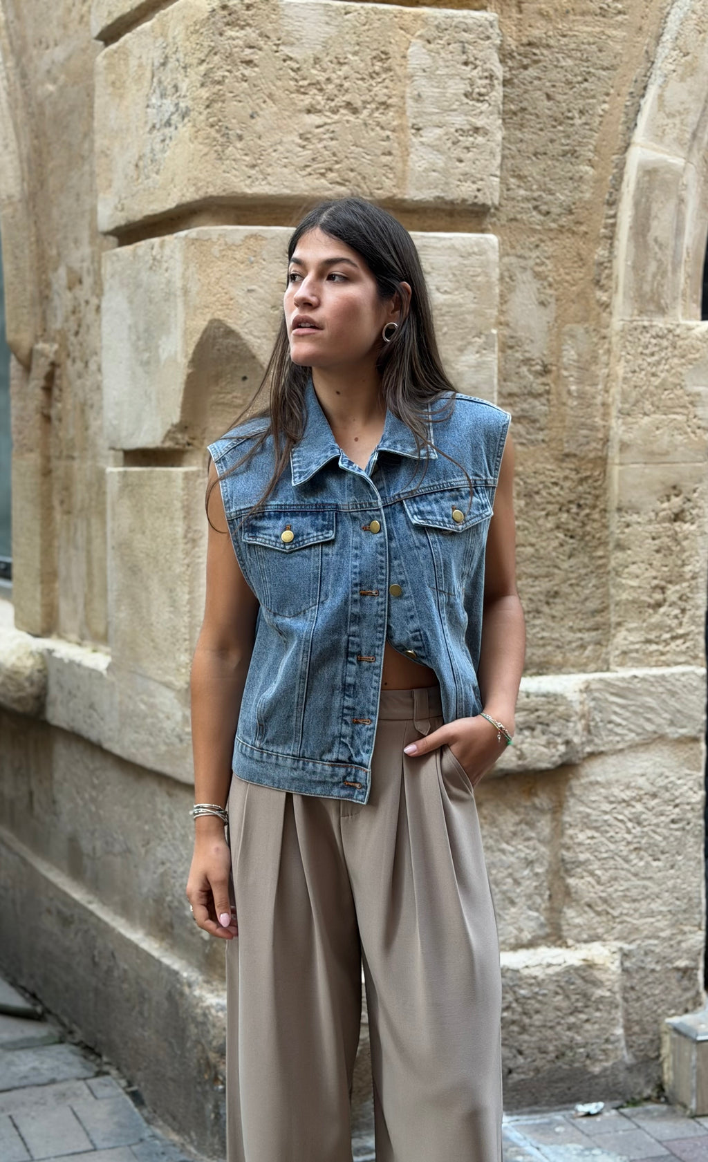 Veste sans manches - Emma
