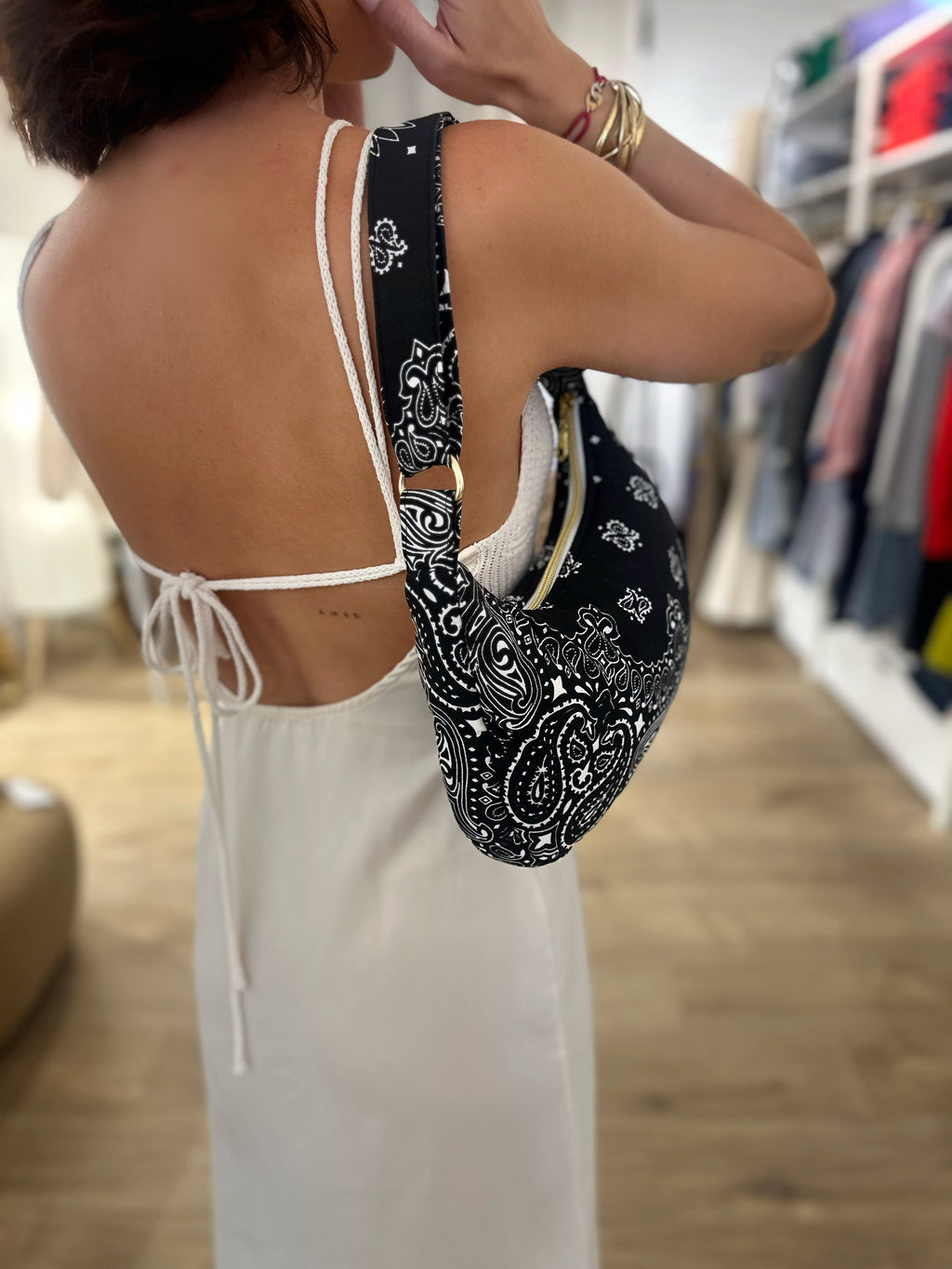 Sac baguette en bandana - Mona