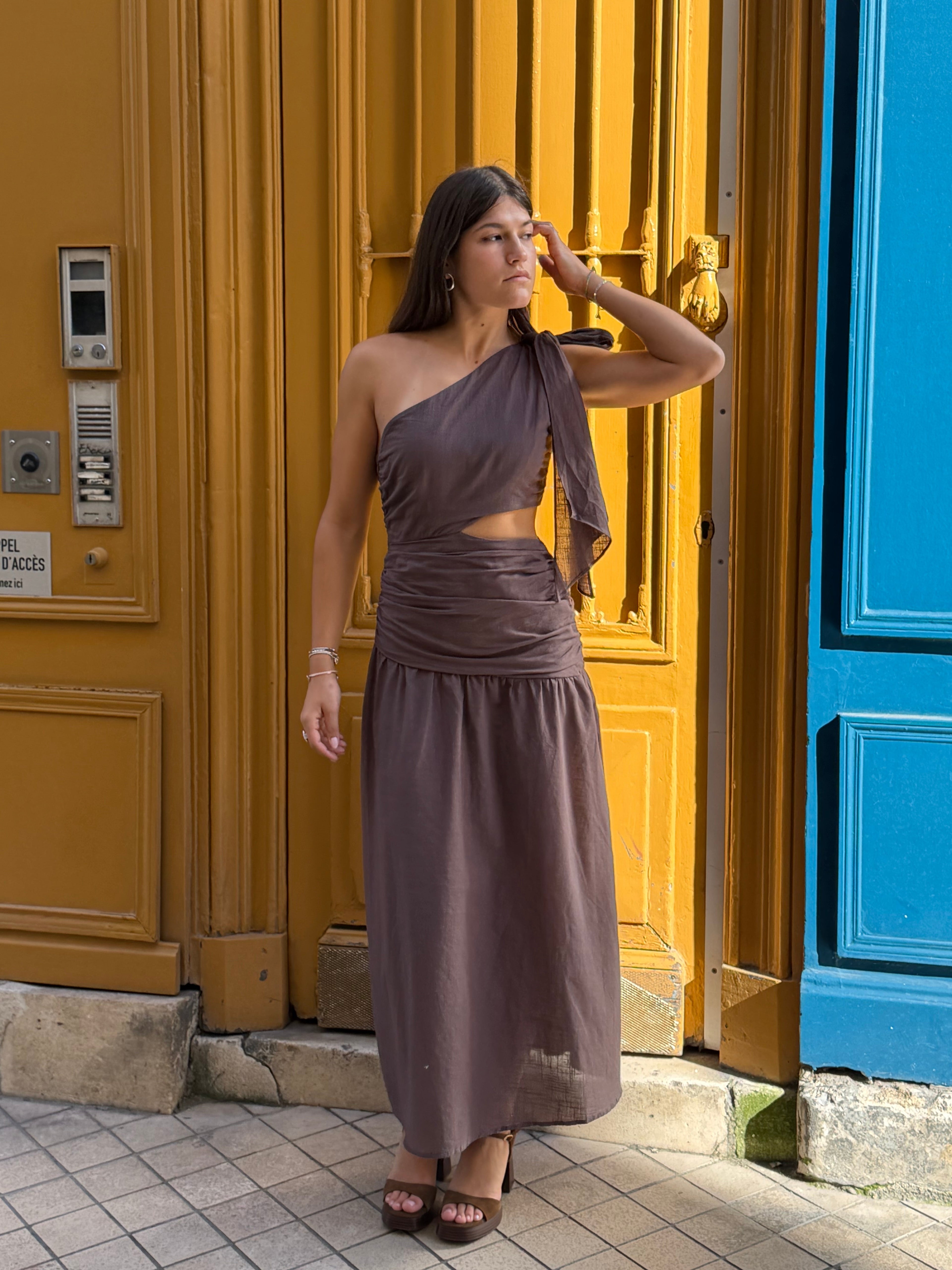 Robe drapée - Cléa