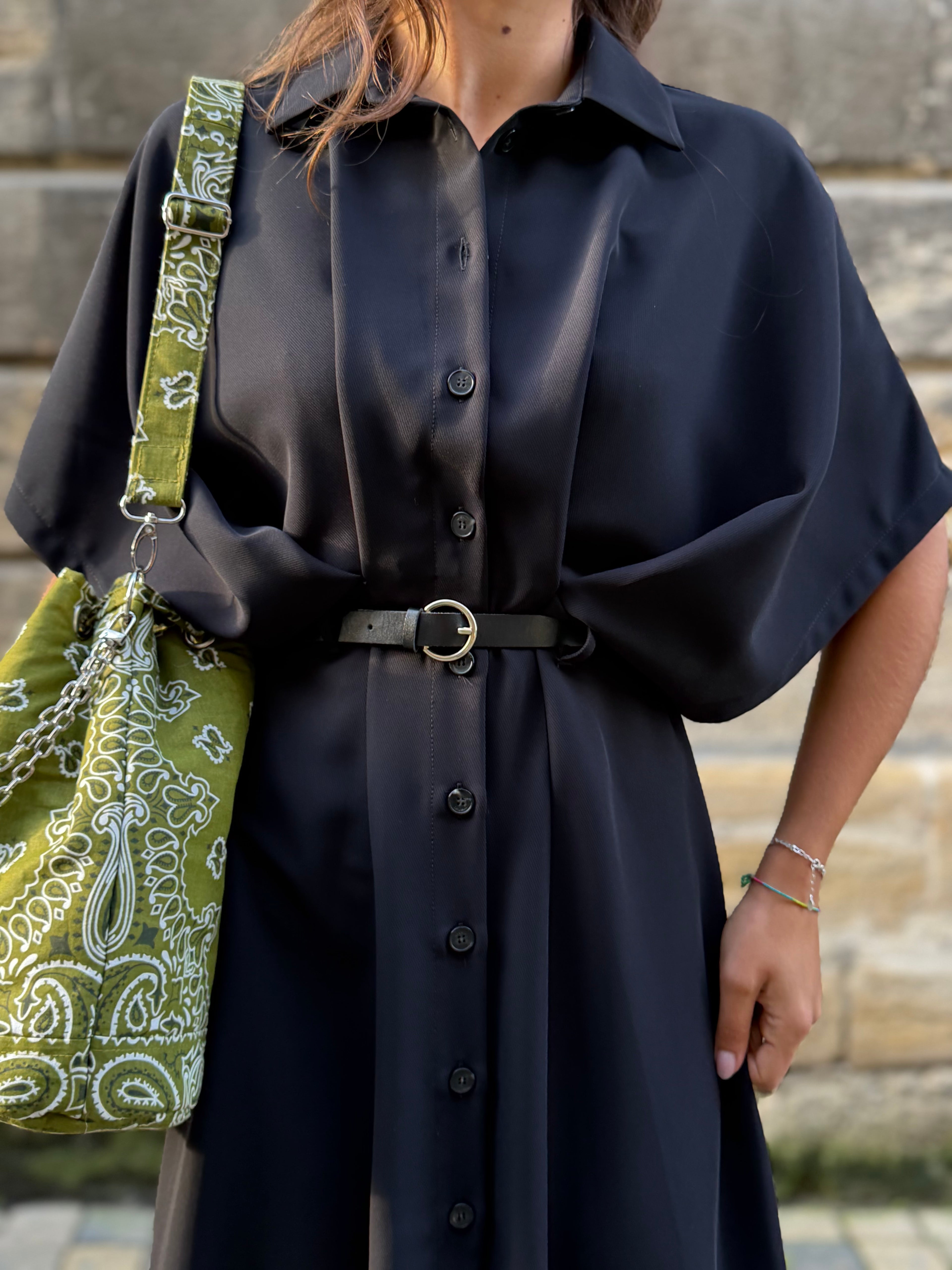 Robe noire - Dahlia