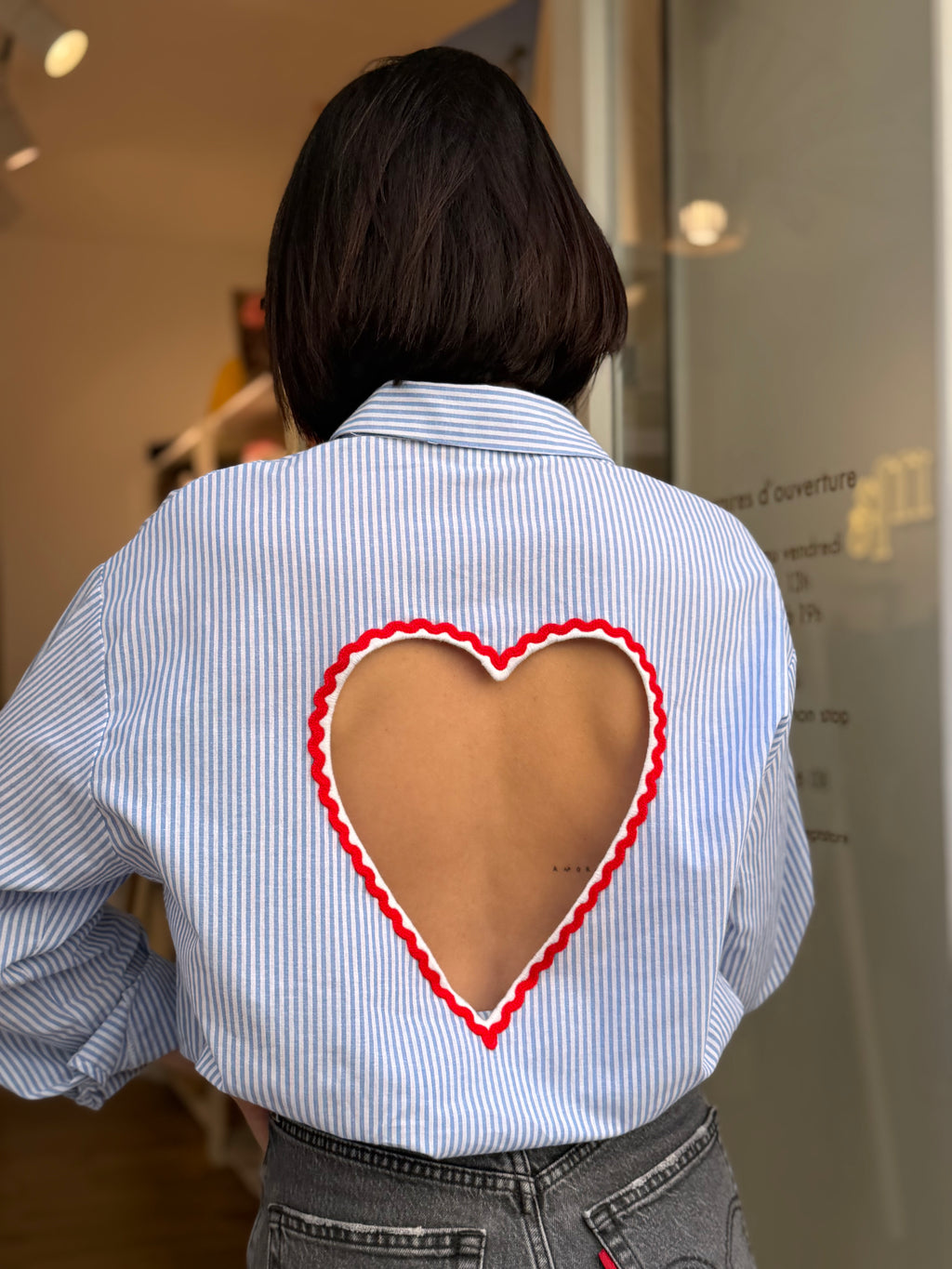 Chemise cœur