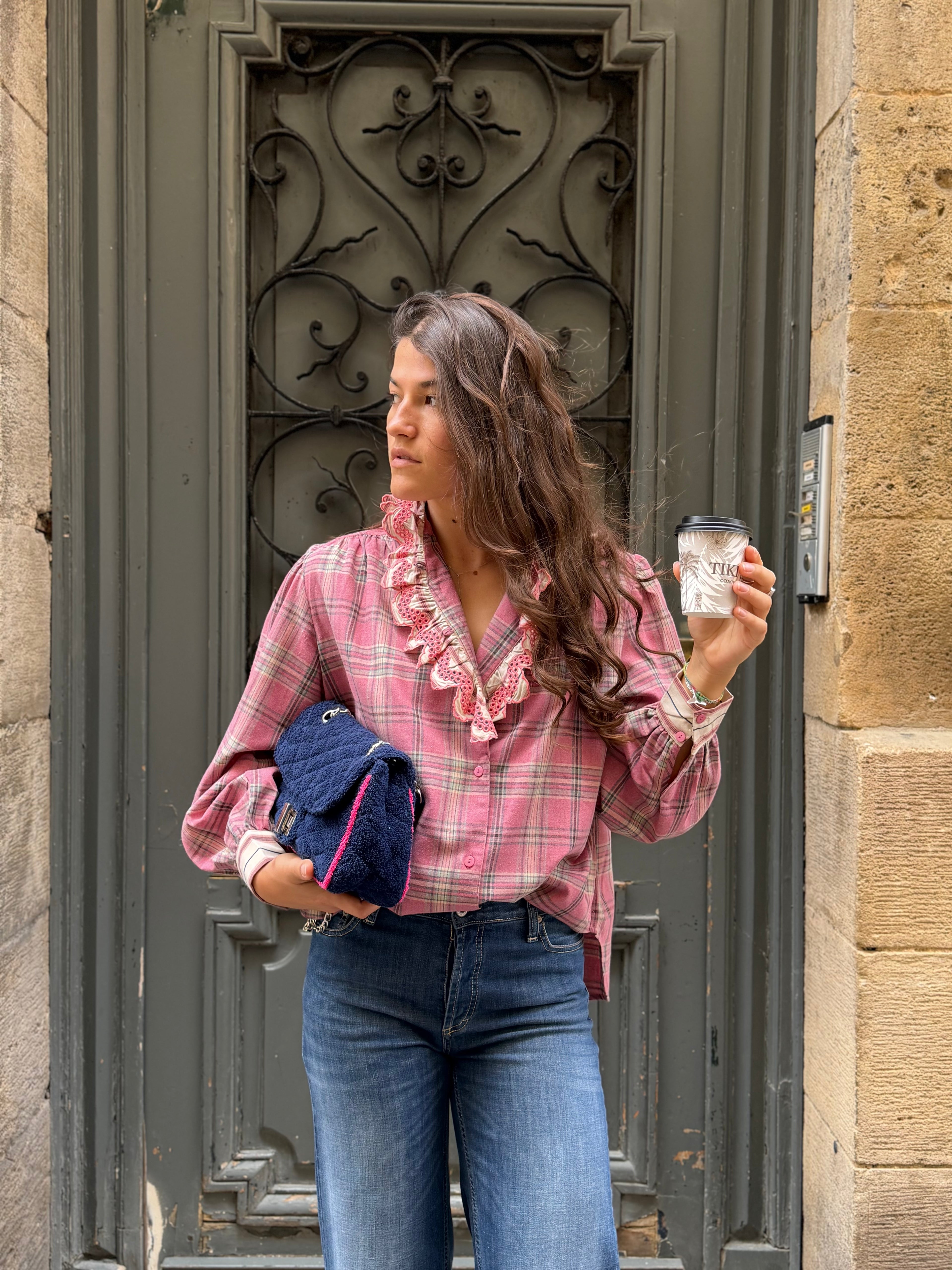 Chemise rose - Alia