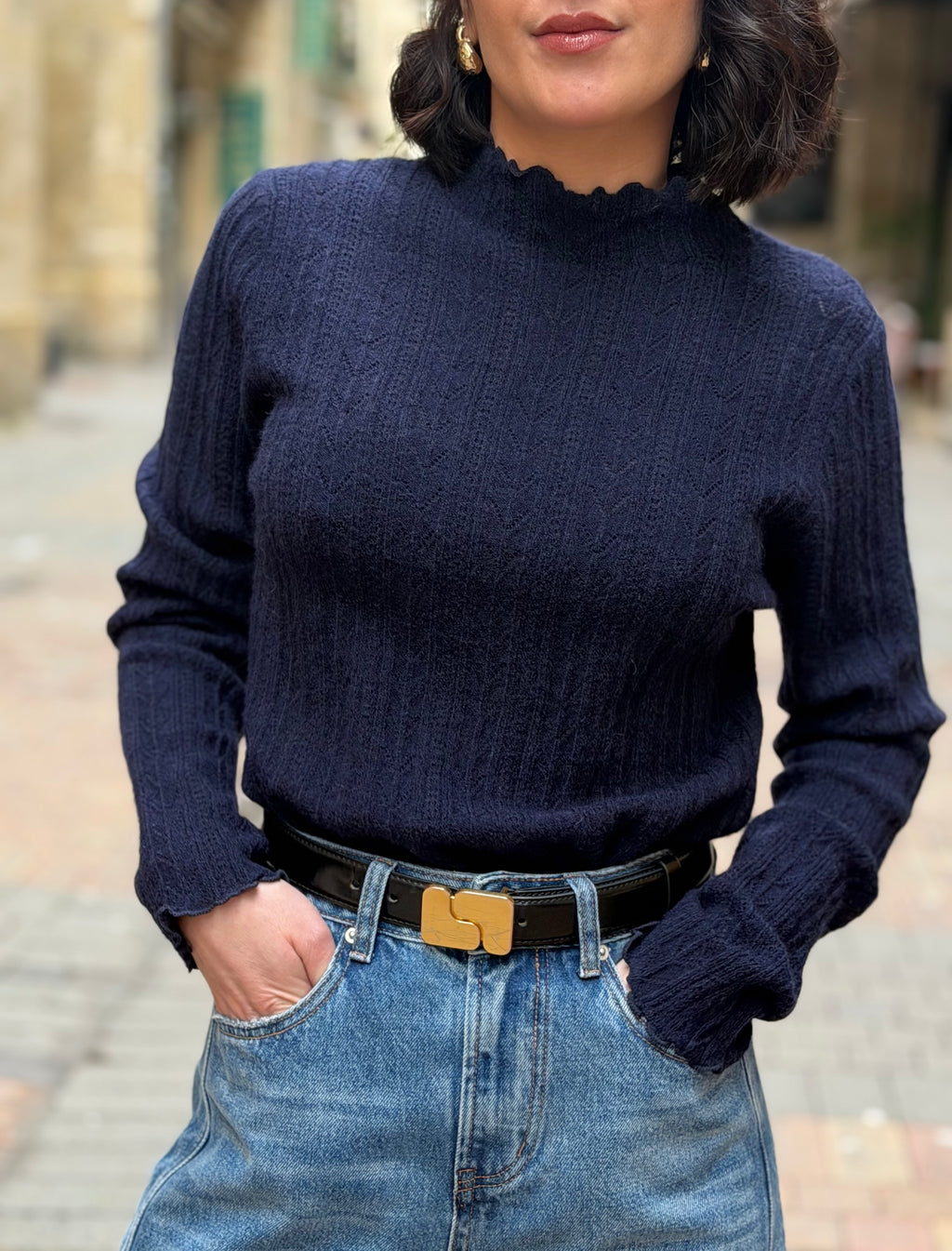 Pull col montant - Suzanne