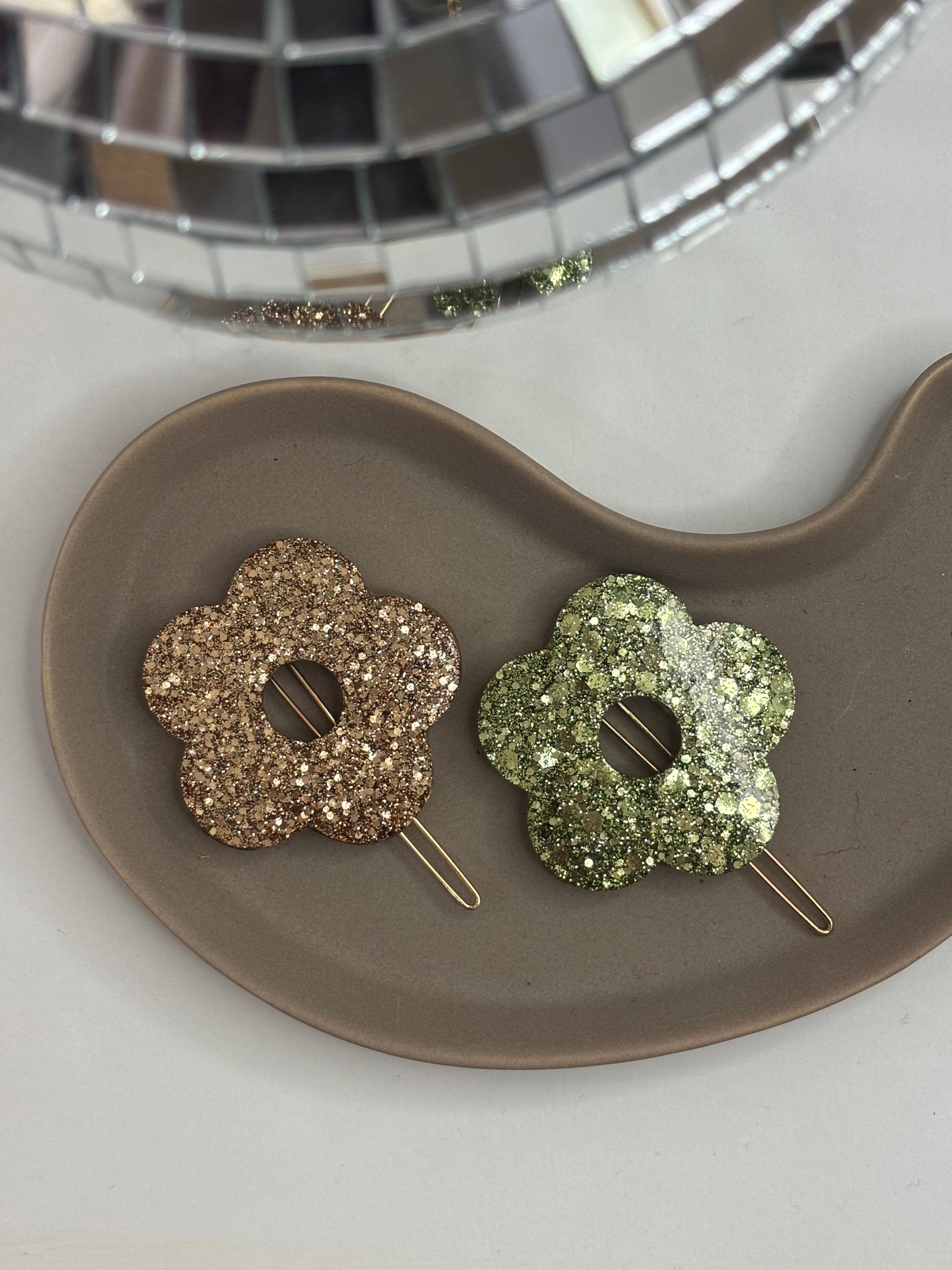 Barrette fleur