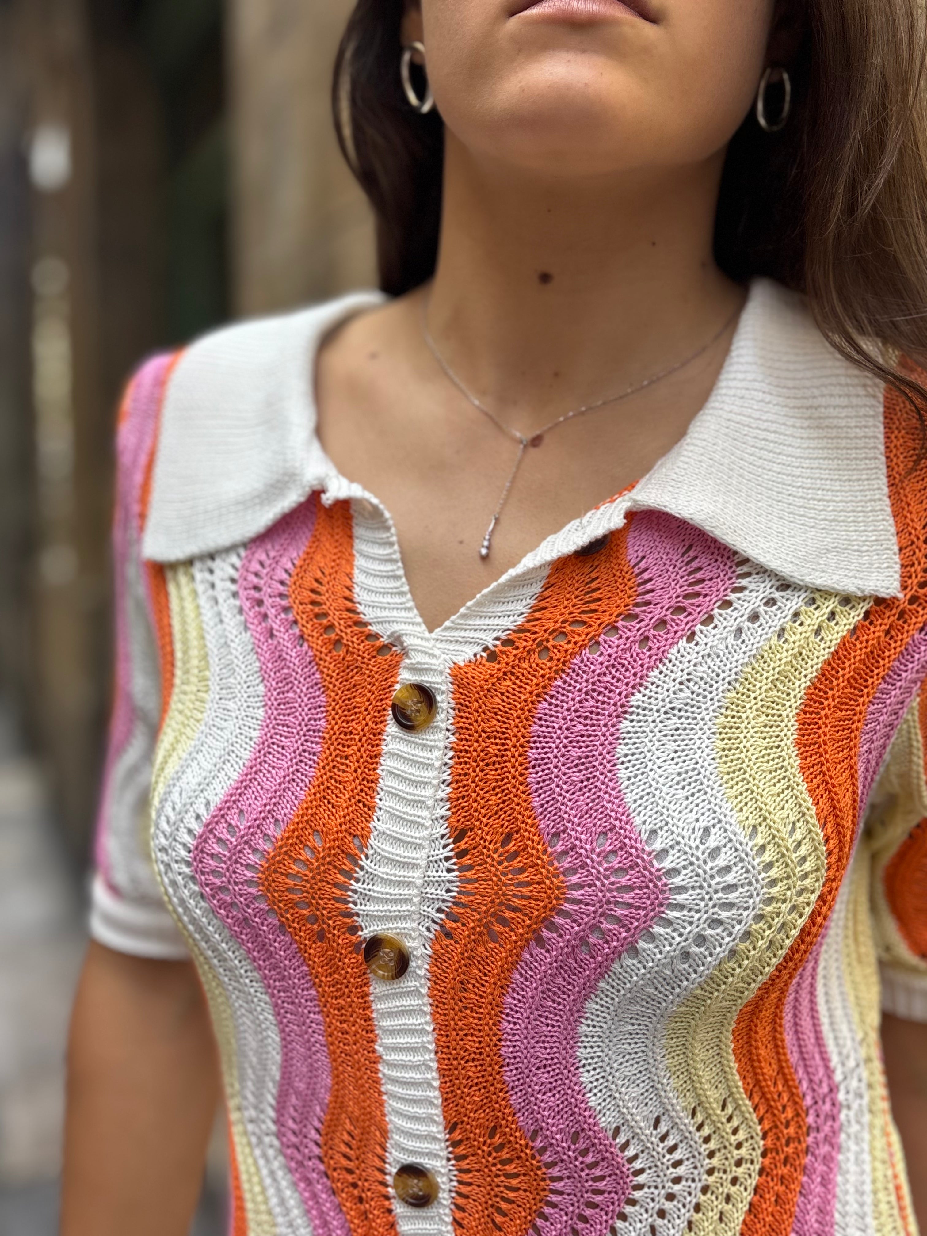 Robe courte crochet