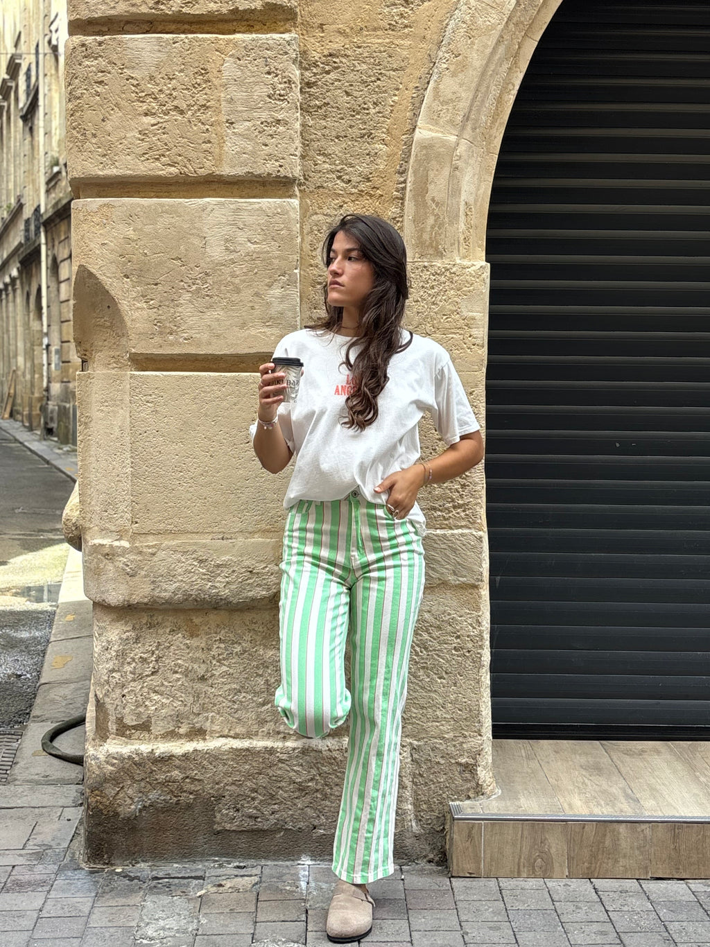 Pantalon à rayures - Popi