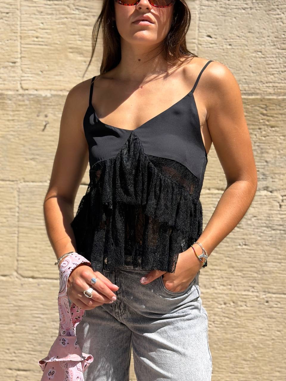 Top dentelle - Esla