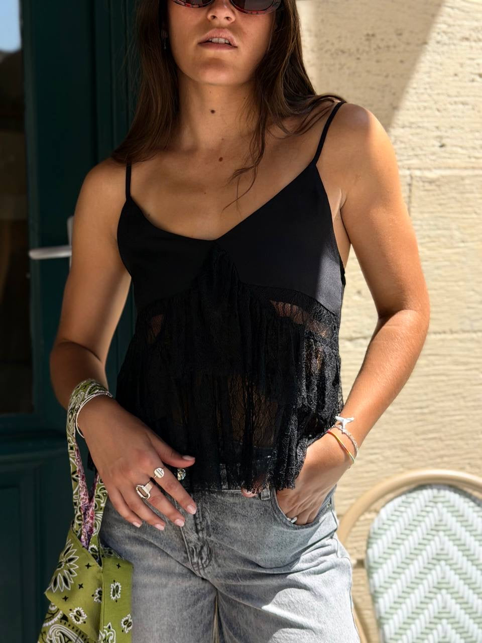 Top dentelle - Esla