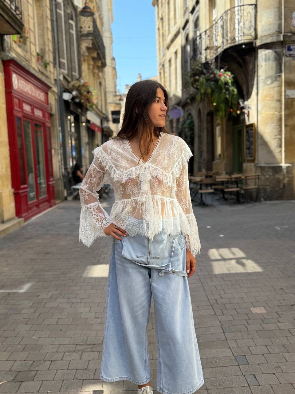 Top en dentelle - Ines
